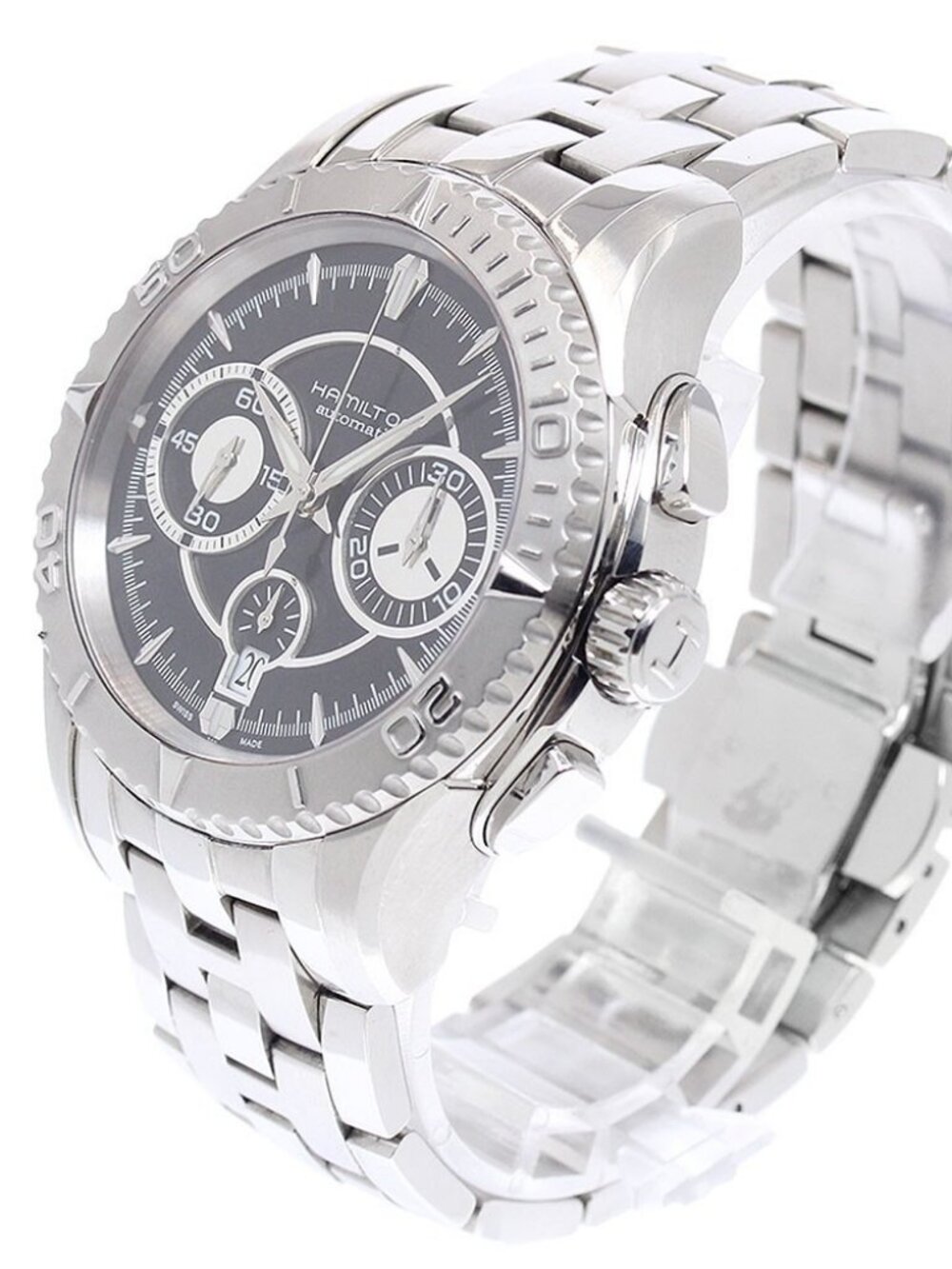 HAMILTON Jazzmaster Seaview H376160 Chronograph Automatic Men's Watch_945056